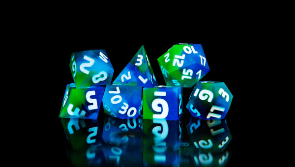 Neural Net - Glow in the dark dice